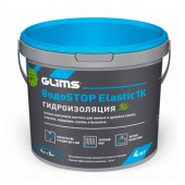 Гидроизоляция Глимс ВодоСтоп Эластик 1К 4 кг
