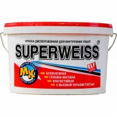 Краска Superweiss супербелая ВД-АК-203 для внутренних работ Мастер-Класс 7 кг
