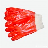 перчатки маслобензостойкие красные